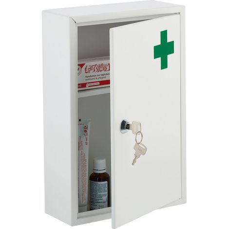 Abschliebarer medikamentenschrank 8830