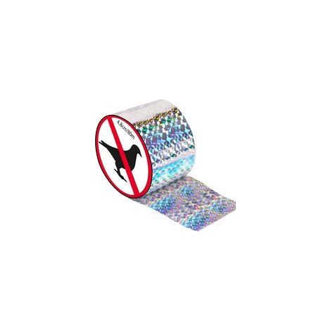 Nastro repellente per uccelli 80 m x 4,8 cm, nastro olografico dissuasivo per piccioni, protezione per giardino e frutteto (1/5)