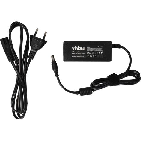 vhbw Netzteil kompatibel mit Sony Vaio PCG-808, PCG-812, PCG-748, PCG-818, PCG-838, PCG-861 BP, PCG-803, PCG-864, PCG-862 Notebook - 200 cm, 42 W (1/5)