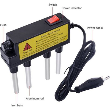 Testeur de qualité de l'eau Testeur rapide de qualité de l'eau d'électrolyseur Testeur TDS de barres de fer d'électrolyse (1/4)