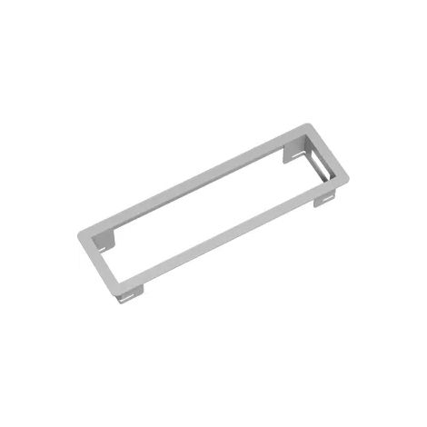 Bachmann Power Frame Einbaurahmen 3fach silbergrau RAL9006 317.000 (1/2)