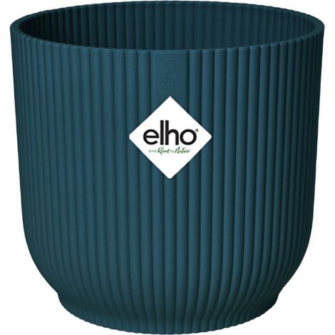Elho Blumentopf Vibes Fold Ø 14 x 13 cm tiefes blau (1/3)