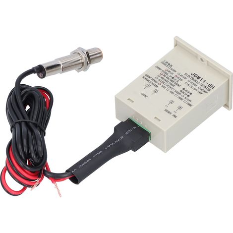 BERM Digitalanzeige-Zähler mit Sensor-Füllstandskontakt, industrielles Zählpanel JDM11-6HDC12-24V (1/5)