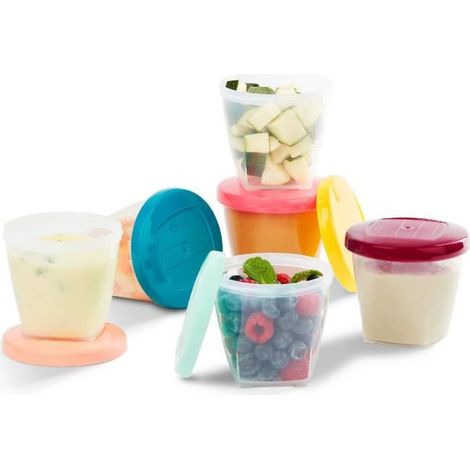 BABYMOOV Babybols Kit L - 6 x 250 ml - Pots de conservation hermetiques (1/5)