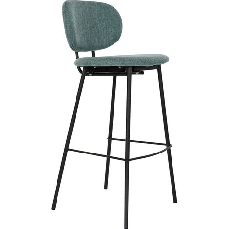 Tabouret Polyester Métal 50X46X101 75 Vert (1/5)