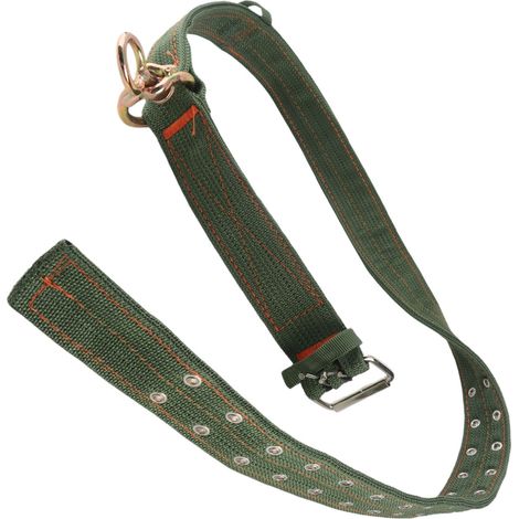 Collier pour vache, réglable, en toile 4 couches, avec boucle métallique 2 rangées, pour cheval, mouton, bovin et chien. (1/5)