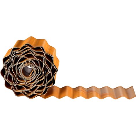 Mophorn Rasenkante 12480x147 mm, Beeteinfassung mit Handschuhen, Wegbegrenzung aus Kohlenstoffstahl, Strapazierfähige Metall-Beetumrandung, Mähkante, Gartenpalisade für Blumenbeete und Gartenwege (1/5)