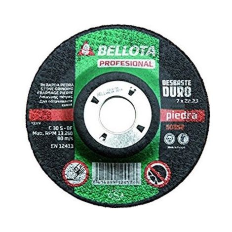 DISCO DESBASTE PIEDRA 115 MM BELLOTA