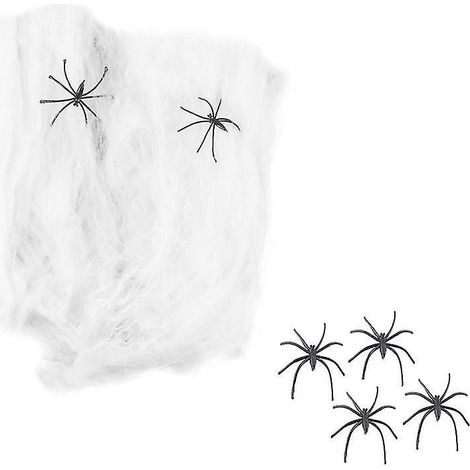 lot d'araignées terrifiantes pour décorations d'Halloween