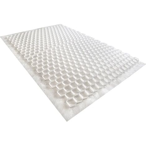 Kiesstabilisator EASYSTAB – 1200 x 800 x 20 mm – Weiß – 0,96 m² - Pack mit 75,84 m²