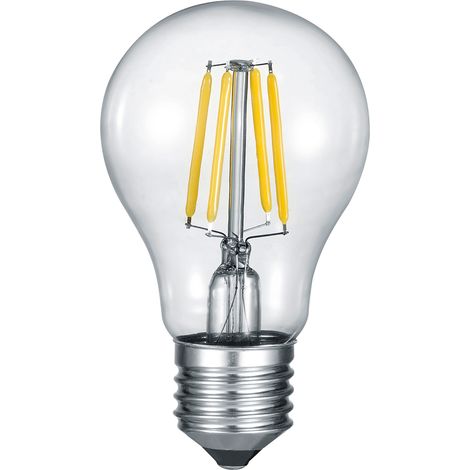 E27 Filament LED - 4 Watt, 470 Lumen, 2700 K warmweiß, Ø6cm - nicht dimmbar (1/4)