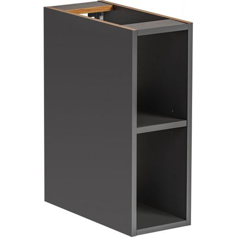 Rangements bas pour cabinets - H 57 x l 20 x P 44 cm - Stéphanie grey - Livraison gratuite (1/3)