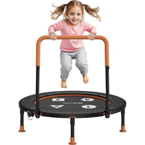 Cama elástica, características de seguridad, montaje rápido, color negro. (1/2)