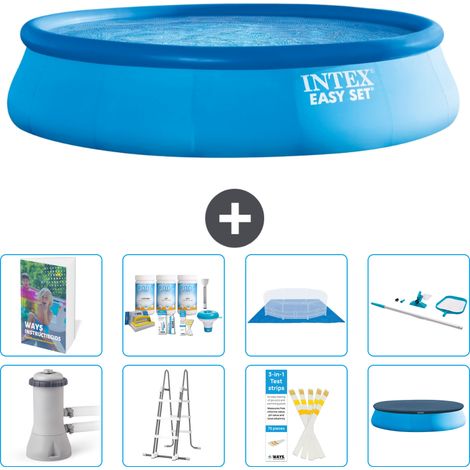 Easy Set Pool Rund - 457x107 cm - 9-teilig S615
