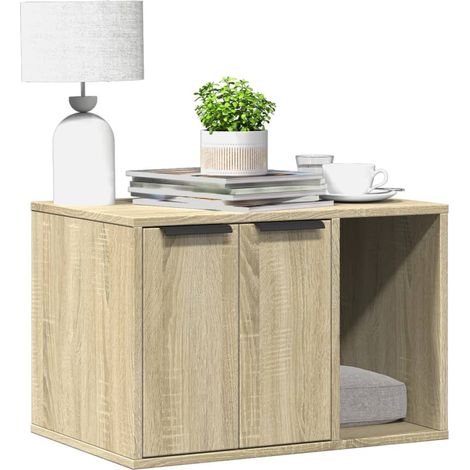 vidaXL Recinto Lettiera Gatti Rovere Sonoma 60x40x40 cm in Truciolato