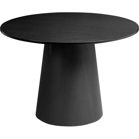 Esstisch OYEN Schwarz 120 cm 120 cm