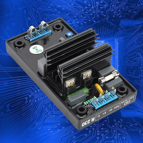 Régulateur de tension automatique R230 AVR pour alternateur de générateur sans balais (1/5)