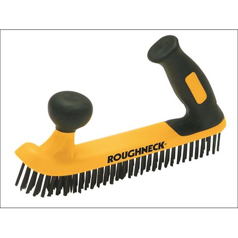 Two Handed Wire Brush Soft-Grip ROU52052 (1/2)
