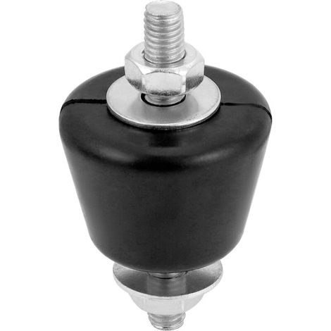 4 Pieces Silent Block Air Conditioning Vibration Damper, Rubber Air Conditioning Feet for Reversible Air Conditioner Wall Mount