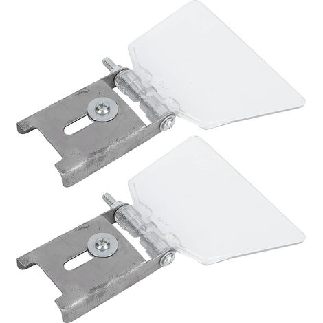 Protector para amoladora de banco, visera de protección para los ojos, accesorio para banco de máquina, cubierta de plástico, tipo de rueda, buena durabilidad, amoladora mecánica, ángulo de repuesto d (1/5)