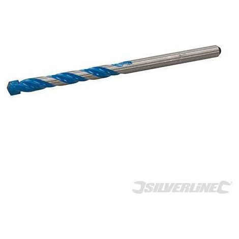 Punta per trapano multiuso in acciaio, adatte a mura e altri materiali - Silverline varie misure-7,0 x 100 mm