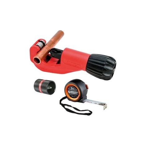 ROTHENBERGER TUBE CUTTER 35, 6-35mm, DURAMAG + Innen und Aussenentgrater, 6-35 mm + Bandmaß - 70027-1500000237-Set (1/5)