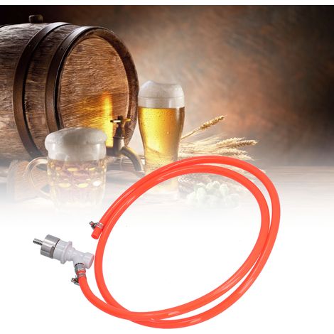Ensemble de Ligne à Bière avec Bouchon de Carbonatation 5/16" pour Brassage Maison - Accessoires Fût