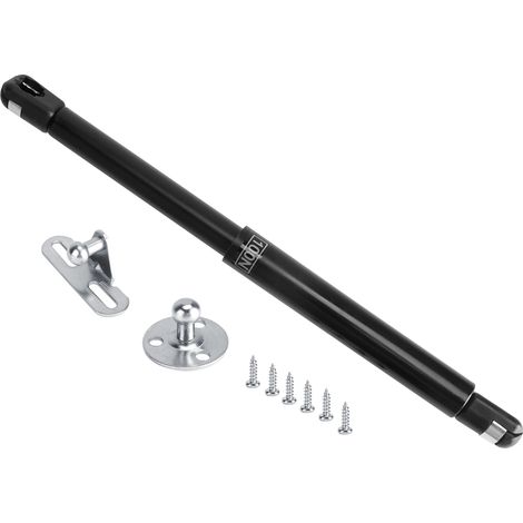 Kit De Levage Pour Porte De Placard - Ressort À Gaz 10kg - Support Hydraulique Réglable - Pour Cuisine Et Salle De Bain - Lot De 2 (1/5)