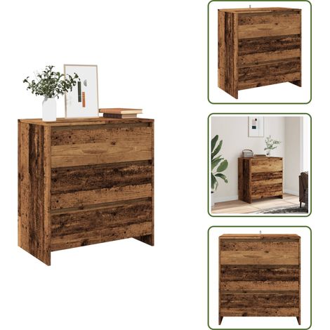 Sideboard Altholz-Optik 70x41x75 cm Holzwerkstoff - Sideboard - Sideboards - Kommode - Schubladenkommode (1/5)