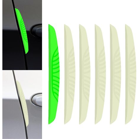 Autotür Kantenschutz 6 Stück, Gummi, transparent (nachtleuchtend) (1/5)