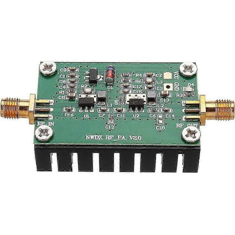 Amplificateur de puissance RF 2 MHz-700 MHz, amplificateur ondes courtes à large bande compatible avec les émetteurs et équipements radio HF, VHF, UHF et FM. (1/5)