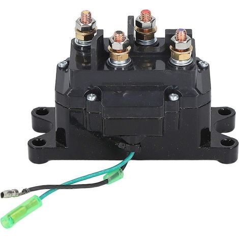 Relais de démarrage de treuil IP67, bobines en laiton, robuste, stable et pratique, remplacement pour treuils électriques de quad, 250 A
