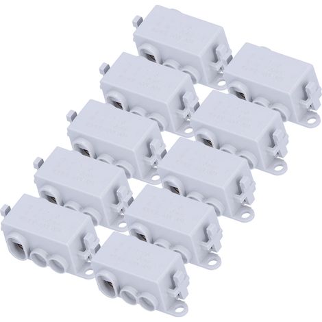 10 Pièces Connecteurs en Y Antifeu pour Câbles Électriques - Connexion Rapide et Haute Isolation (1/5)