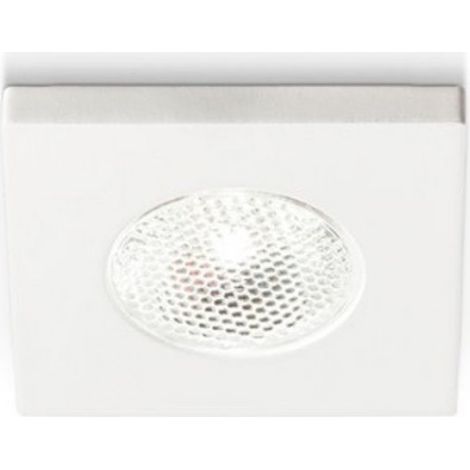 Spot encastrable en aluminium gea led glam gfa903c led ip20 spot moderne blanc