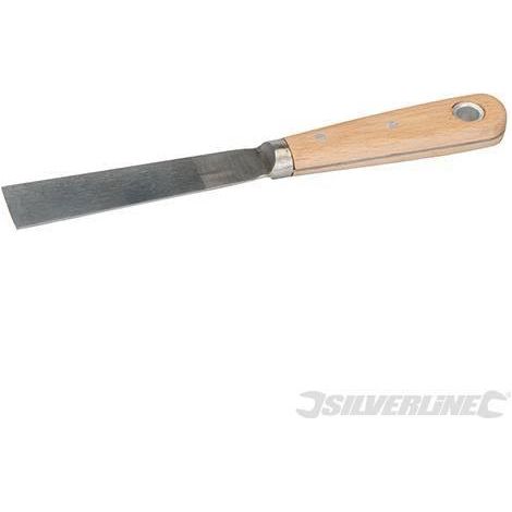 Silverline spatola per edilizia in acciaio 25 mm manico in legno Prezzo