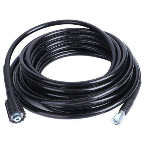 Tuyau pour Nettoyeur Haute Pression, Tuyau de Nettoyage à Filetage M14xM22 10 m, Garage Industriel pour Entreprise de Nettoyage de Voiture (1/5)