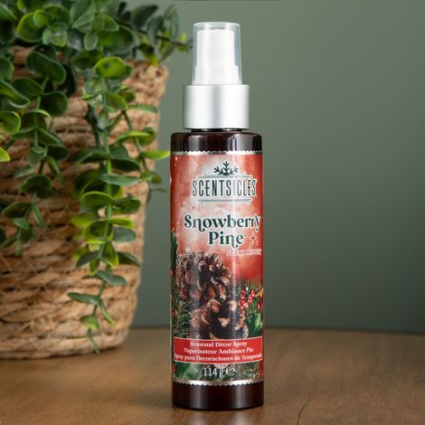114ml Snowberry Pine Scentsicles Christmas Decoration Spray Mist (1/5)