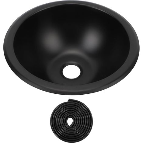 Évier Cuisine pour VR, Rond 9X4 Pouces, Port de Vidange de 40mm (1/5)