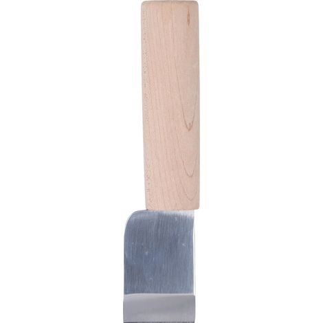 Couteau en cuir durable acier inoxydable manche en bois haute netteté pour coupe de cuir DIY (1/5)