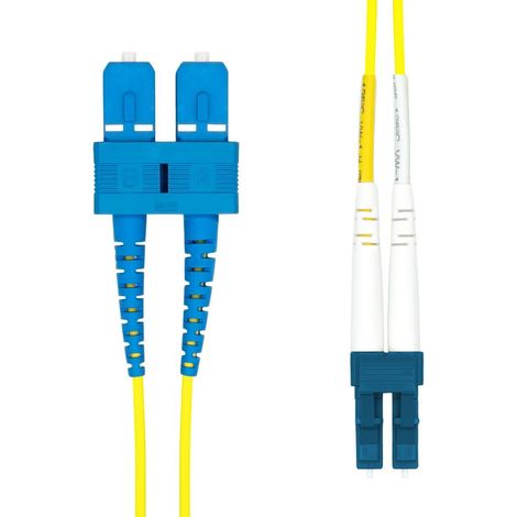 Câble à fibre optique duplex SM LC-SC OS2 12M ProXtend ADLX65YLC3D, FO-LCSCOS2D-012