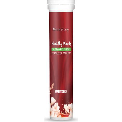 Moonspry Organic Long-Term Fertilizer Tablets – Organic Universal Fertilizer with Long-Term Effect for Flowers, Trees and Green Plants (1/5)