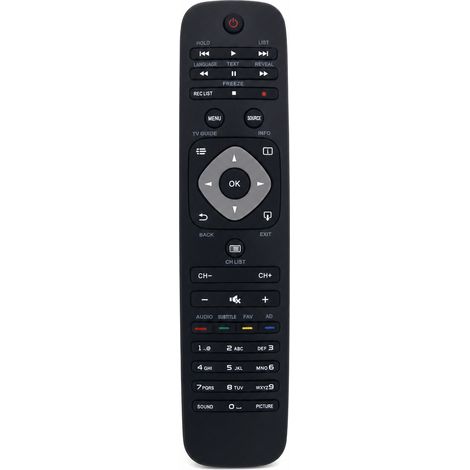 Télécommande TV compatible avec Philips 32PFT4001 et 60PFT4001, sans configuration (1/5)