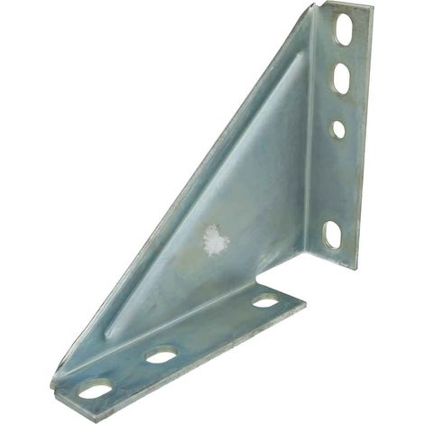 Console équerre pour montage rail 38/40 207 x 165 x 4 mm