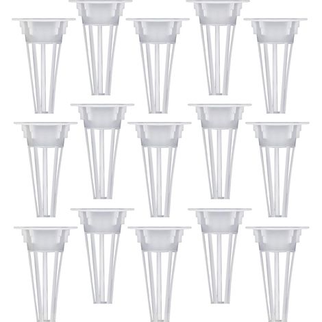 50 paniers hydroponiques blancs pour culture sans sol (1/5)