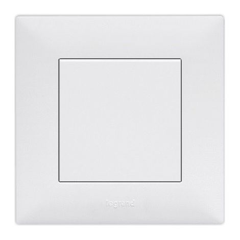 Kit Interruttore Semplice Commutatore LEGRAND Niloé Step Bianco
