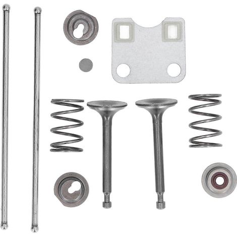 Kit Protection Spring Valve Cover Plate 14791‑ZE1‑010 Compatible GX160 GX200 5.5HP 6.5HP Tondeuse Pièce Joint Culasse Métal (1/5)