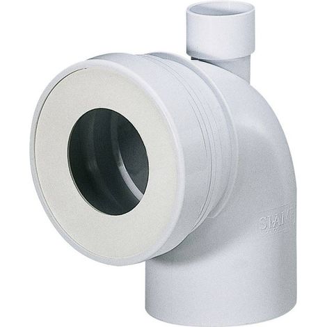 Tubo WC corto maschio con attacco da 100 mm - Siamp