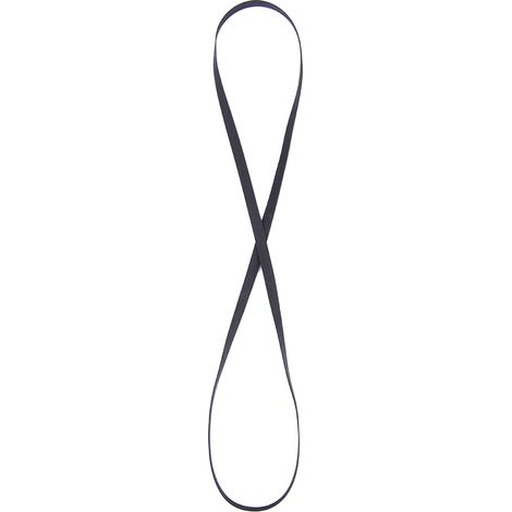 Courroie en caoutchouc noir pour tourne-disque, élastique et résistante, ceinture de platine vinyle (270mm) (1/5)