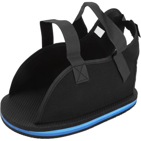 Chaussure Médicale à Orteil Ouvert Semelle Antidérapante Stable Post-Op Réglable pour Pied Blessé Longueur Intérieure 21.5cm (1/5)