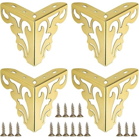 Pieds de meuble réglables 15 cm, pieds de canapé en métal (lot de 4), pieds de meubles, pieds pour rehausser la hauteur du canapé, pieds de remplacement pour meubles à monter soi-même, meuble TV (12 c (1/5)
